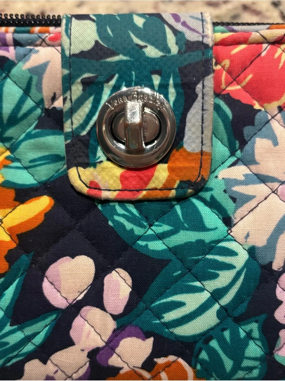 Vera Bradley Turnlock Wallet - Picture 2 of 10
